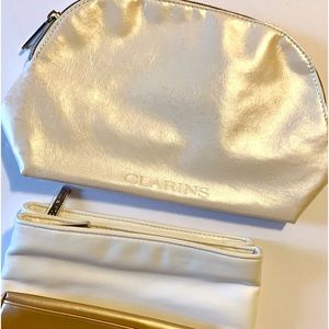 Clarins make up  bag